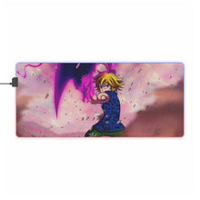 Load image into Gallery viewer, Meliodas Sword Of Darkness RGB LED Mouse Pad (Desk Mat)