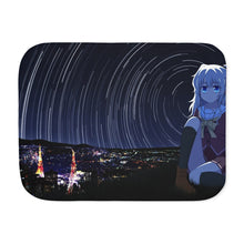 Load image into Gallery viewer, Nao Tomori sitting Sherpa Blanket