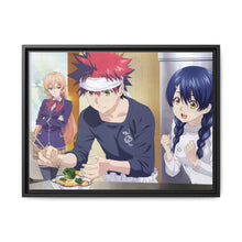 Load image into Gallery viewer, Anime Food Wars: Shokugeki no Soma Canvas Framed Art Print