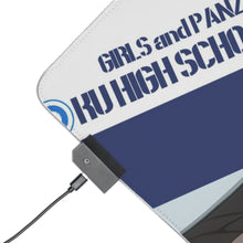 Load image into Gallery viewer, Girls und Panzer RGB LED Mouse Pad (Desk Mat)