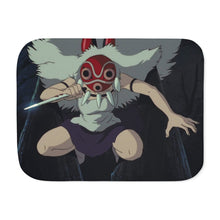 Load image into Gallery viewer, Anime Princess Mononoker Sherpa Blanket