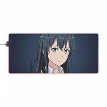 Load image into Gallery viewer, My Teen Romantic Comedy SNAFU Yukino Yukinoshita RGB LED Mouse Pad (Desk Mat)