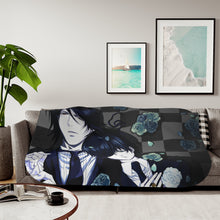 Load image into Gallery viewer, Twilight Dreamers Sherpa Blanket