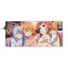 Load image into Gallery viewer, Is The Order A Rabbit? RGB LED Mouse Pad (Desk Mat)