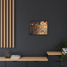 Load image into Gallery viewer, My Hero Academia Izuku Midoriya, Katsuki Bakugou Canvas Framed Art Print