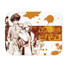 Load image into Gallery viewer, Anime Cowboy Bebop Sherpa Blanket