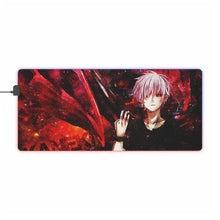Load image into Gallery viewer, Tokyo Ghoul Ken Kaneki RGB LED Mouse Pad (Desk Mat)
