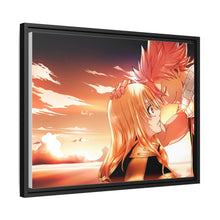 Load image into Gallery viewer, Natsu and Lucy (Fairy Tail) Canvas Framed Art Print