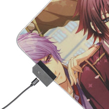 Load image into Gallery viewer, Glass Heart Princess RGB LED Mouse Pad (Desk Mat)
