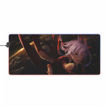 Load image into Gallery viewer, Guilty Crown Inori Yuzuriha RGB LED Mouse Pad (Desk Mat)