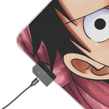Load image into Gallery viewer, One Piece Monkey D. Luffy RGB LED Mouse Pad (Desk Mat)