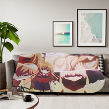 Load image into Gallery viewer, Anime Toradora! Sherpa Blanket