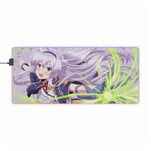 Load image into Gallery viewer, Rokudenashi Majutsu Koushi to Akashic Records RGB LED Mouse Pad (Desk Mat)