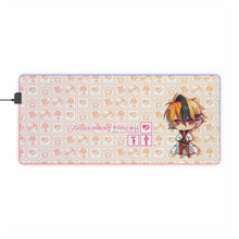 Load image into Gallery viewer, Glass Heart Princess RGB LED Mouse Pad (Desk Mat)