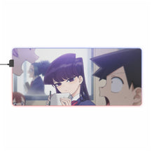 Load image into Gallery viewer, Komi Can't Communicate Komi Shouko, Tadano Hitohito RGB LED Mouse Pad (Desk Mat)