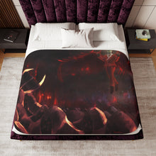 Load image into Gallery viewer, Overlord Demiurge Sherpa Blanket