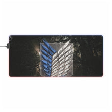 Load image into Gallery viewer, Anime Attack On Titan RGB LED Mouse Pad (Desk Mat)