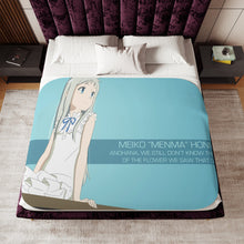 Load image into Gallery viewer, Anohana Sherpa Blanket