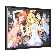 Load image into Gallery viewer, Nisekoi Chitoge Kirisaki, Kosaki Onodera, Marika Tachibana Canvas Framed Art Print