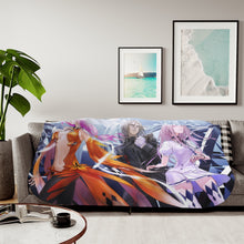 Load image into Gallery viewer, Anime Guilty Crown Sherpa Blanket