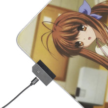 Load image into Gallery viewer, Clannad Tomoya Okazaki, Nagisa Furukawa, Akio Furukawa, Sanae Furukawa RGB LED Mouse Pad (Desk Mat)