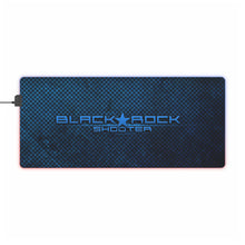 Load image into Gallery viewer, Black Rock Shooter RGB LED Mouse Pad (Desk Mat)