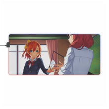 Load image into Gallery viewer, Love Live! Maki Nishikino, Honoka Kousaka RGB LED Mouse Pad (Desk Mat)