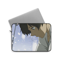 Load image into Gallery viewer, Hōtarō Oreki looking down Laptop Sleeve