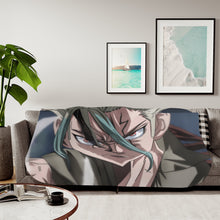 Load image into Gallery viewer, Dr. Stone Sherpa Blanket