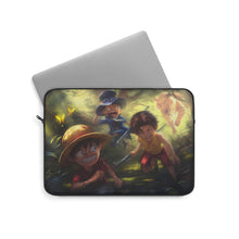 Load image into Gallery viewer, Luffy, Ace and Sabo Laptop Sleeve