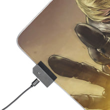 Load image into Gallery viewer, Saitama and Genos RGB LED Mouse Pad (Desk Mat)