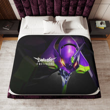 Load image into Gallery viewer, Anime Neon Genesis Evangelion Sherpa Blanket