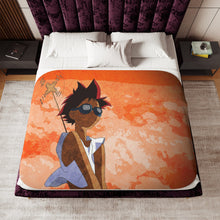 Load image into Gallery viewer, Anime Cowboy Bebop Sherpa Blanket