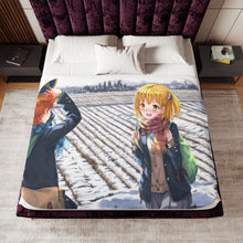 Load image into Gallery viewer, Hinata Shouyou & Yachi Hitoka Sherpa Blanket