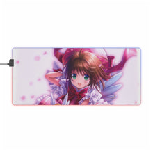 Load image into Gallery viewer, Cardcaptor Sakura Sakura Kinomoto RGB LED Mouse Pad (Desk Mat)