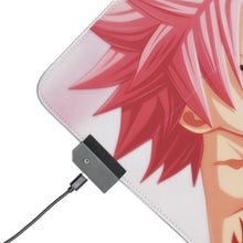 Load image into Gallery viewer, Fairy Tail Natsu Dragneel, Lucy Heartfilia RGB LED Mouse Pad (Desk Mat)