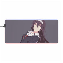 Load image into Gallery viewer, Saekano: How To Raise A Boring Girlfriend RGB LED Mouse Pad (Desk Mat)