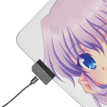 Load image into Gallery viewer, Nao Tomori smiling RGB LED Mouse Pad (Desk Mat)