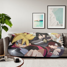 Load image into Gallery viewer, Boruto Sherpa Blanket