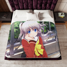 Load image into Gallery viewer, Nao Tomori smiling Sherpa Blanket