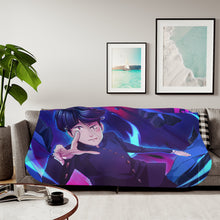 Load image into Gallery viewer, Mob Psycho 100 Shigeo Kageyama Sherpa Blanket