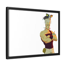 Load image into Gallery viewer, Jean Pierre Polnareff e Iggy Canvas Framed Art Print