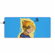 Load image into Gallery viewer, Vegito (Dragon Ball) RGB LED Mouse Pad (Desk Mat)