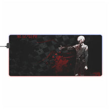 Load image into Gallery viewer, Tokyo Ghoul Ken Kaneki RGB LED Mouse Pad (Desk Mat)