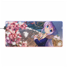 Load image into Gallery viewer, Is The Order A Rabbit? RGB LED Mouse Pad (Desk Mat)