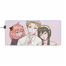 Load image into Gallery viewer, Spy x Family RGB LED Mouse Pad (Desk Mat)