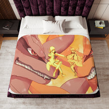Load image into Gallery viewer, Anime Naruto Sherpa Blanket