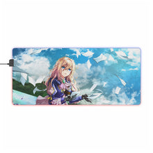 Load image into Gallery viewer, Violet Evergarden RGB LED Mouse Pad (Desk Mat)