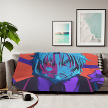 Load image into Gallery viewer, Overlord Sebas Tian Sherpa Blanket