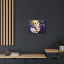 Load image into Gallery viewer, Meliodas Evil Power - Season 1 Canvas Framed Art Print